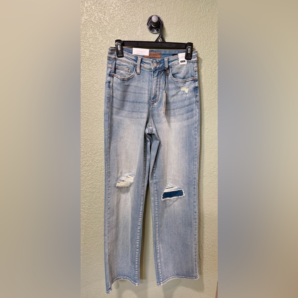 Judy Blue High Waist Distressed Jeans NWT Size 24